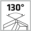130 ° Gesteinsbohrer neu