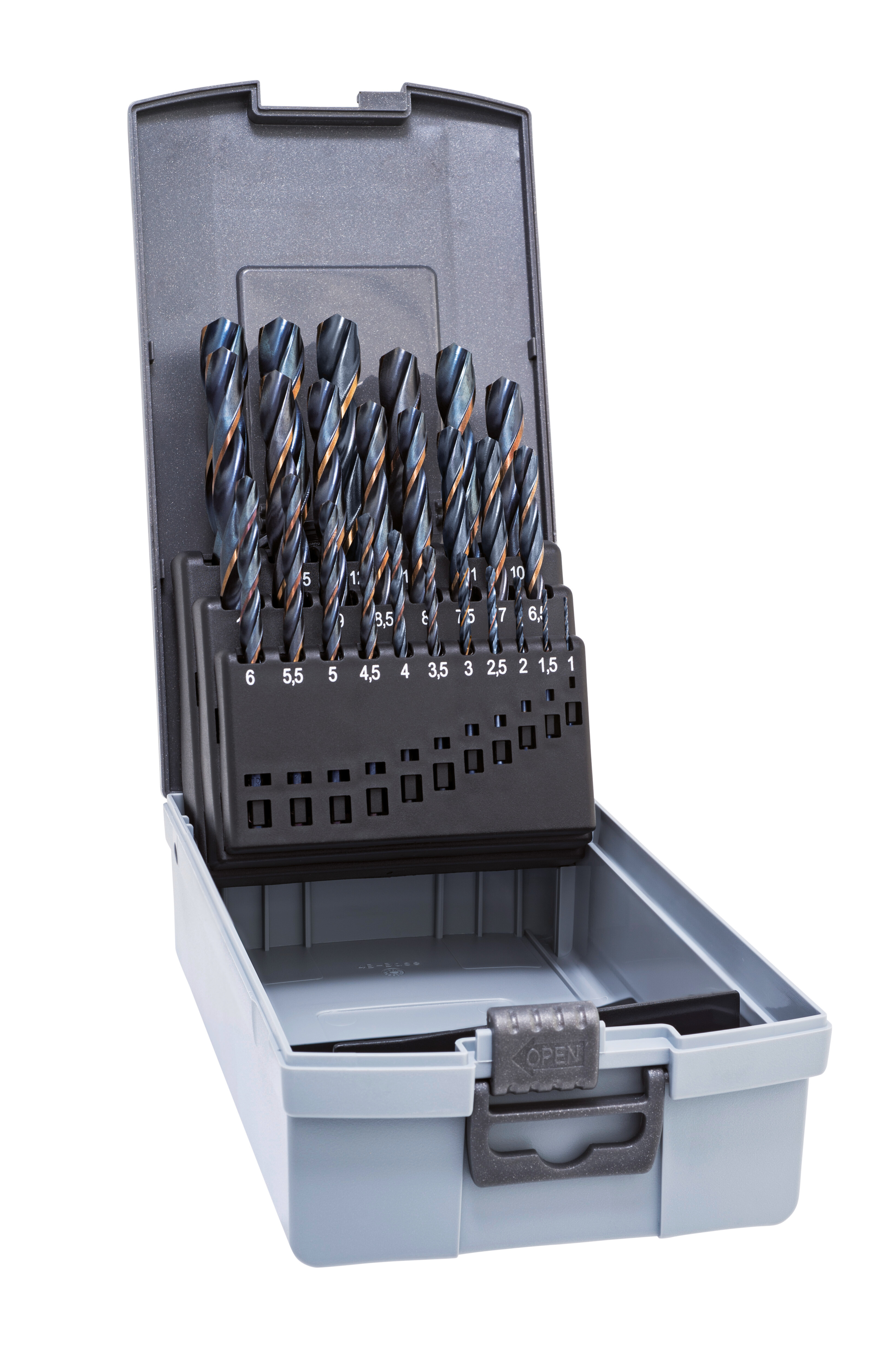 Sprint Master, HSS Spiralbohrer, kurz, DIN 338 RN, SET