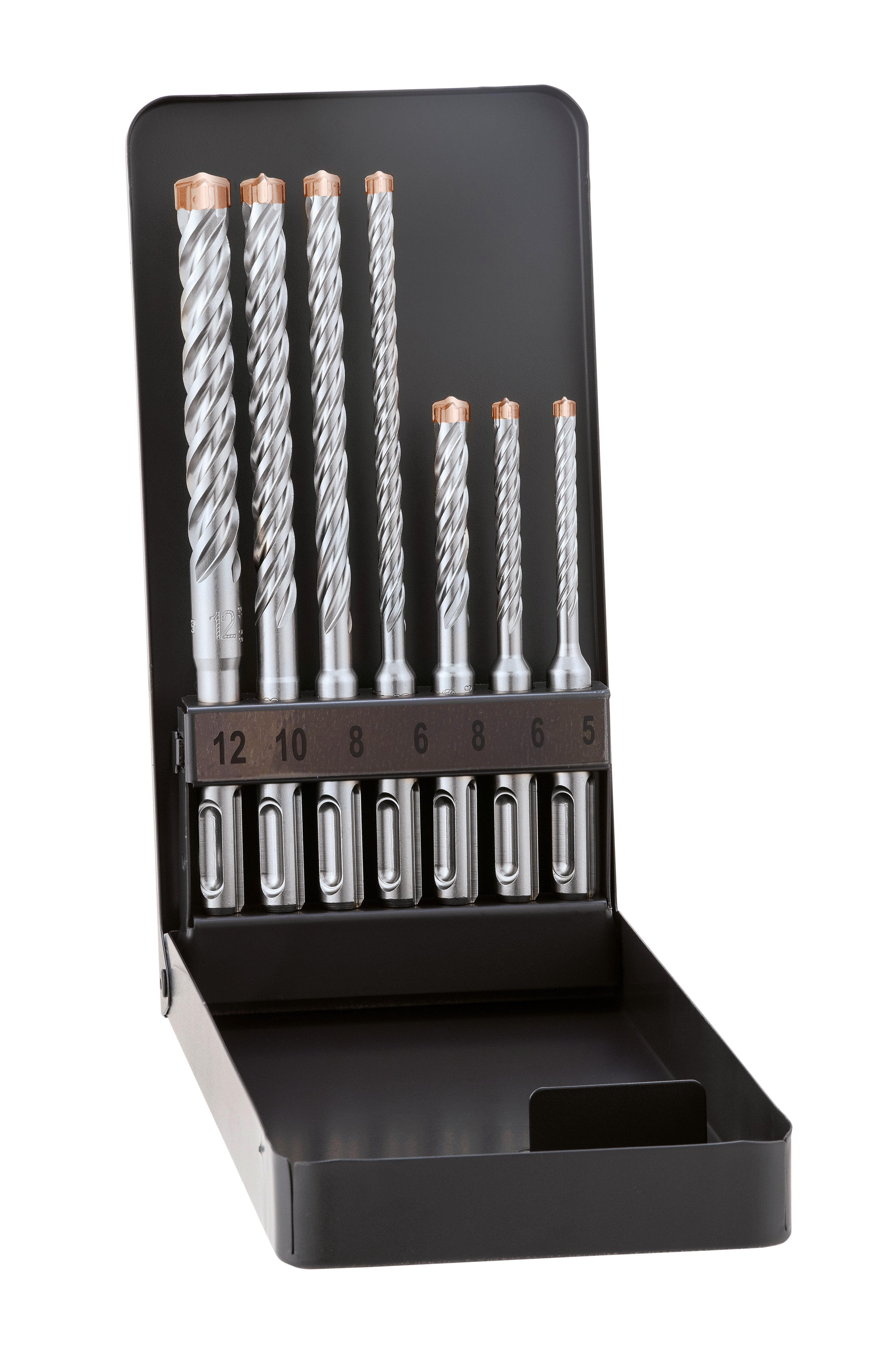 FORCE X, SDS-plus Hammerbohrer, 4 Schneiden, L2=250 - SET