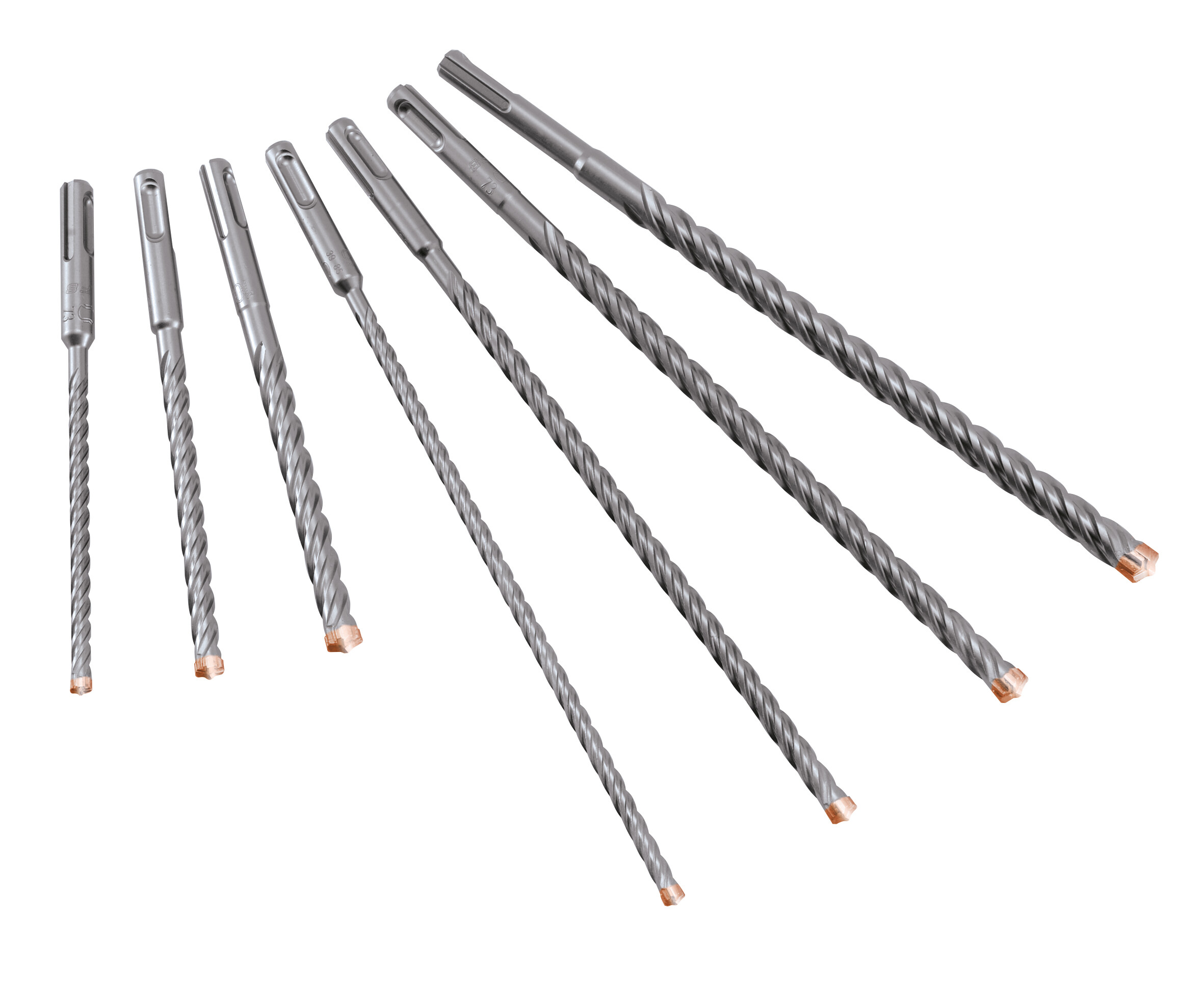 FORCE X, SDS-plus Hammerbohrer, 4 Schneiden, L2=250 - SET