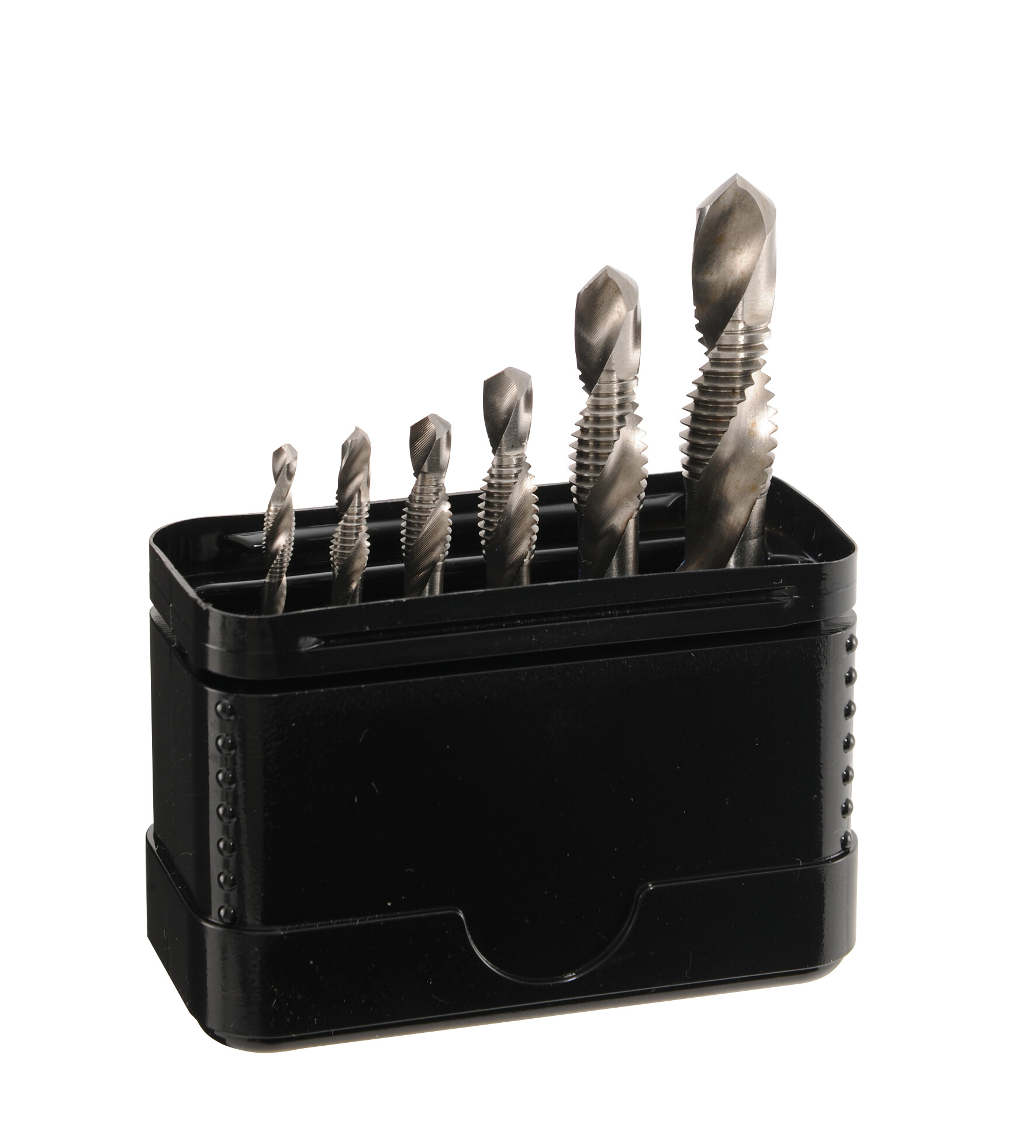 HSS Kombigewindebohrer mit 1/4"-Sechskantschaft für metrisches ISO-Gewinde DIN 13