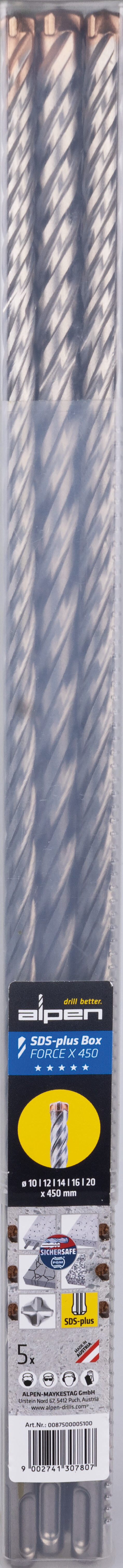 SDS-plus Hammerbohrer FORCE X, 4 Schneiden