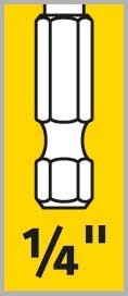 1/4"-Sechskantschaft