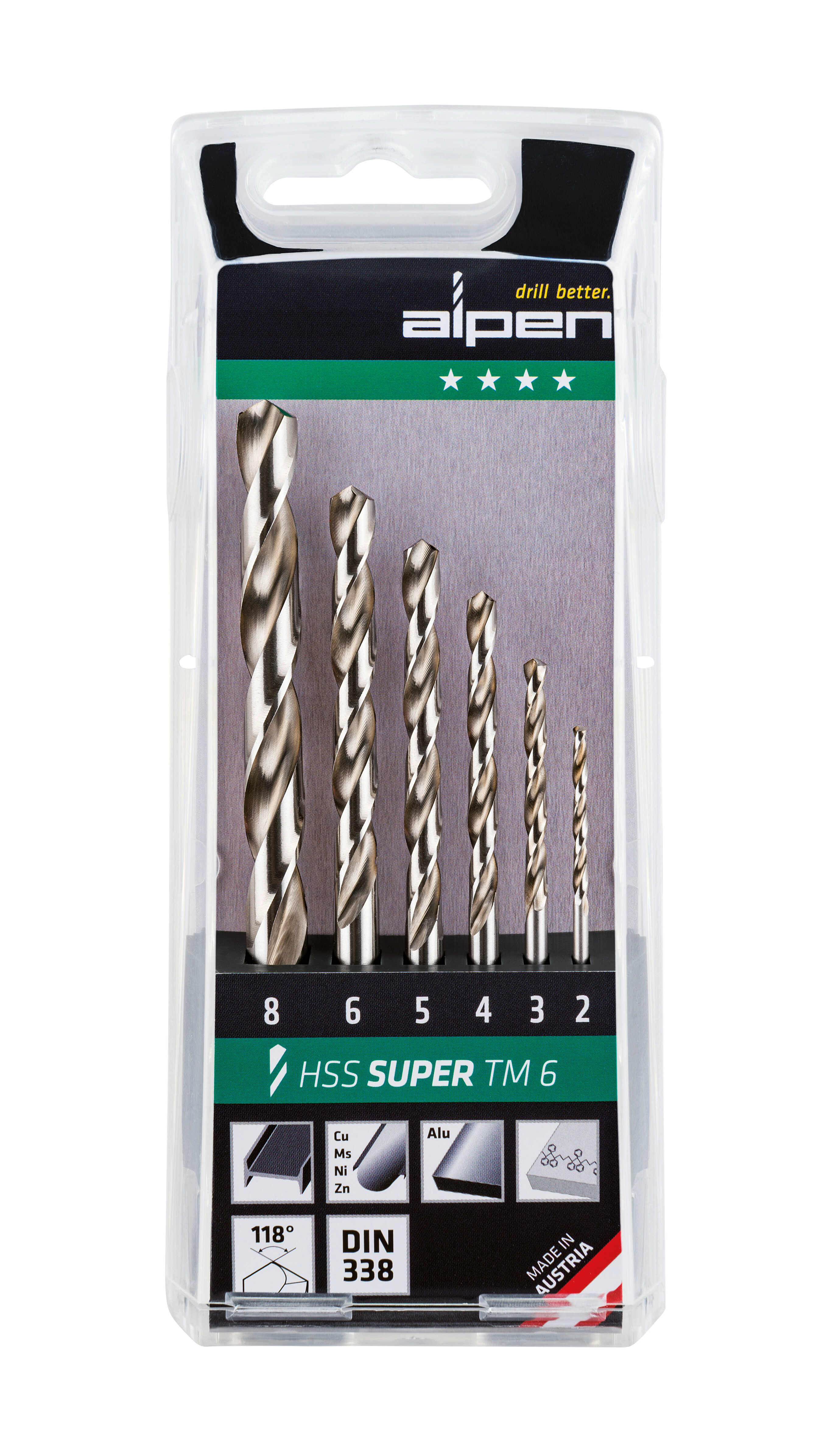 Kassette HSS Super TM6-6tlg. 2-3-4-5-6-8