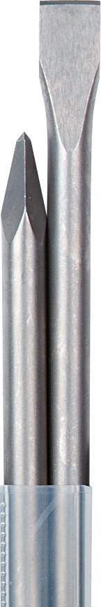 SDS-max Meißelset Gewerbepack 2-tlg., Meißel spitz 400mm, flach 25x400mm