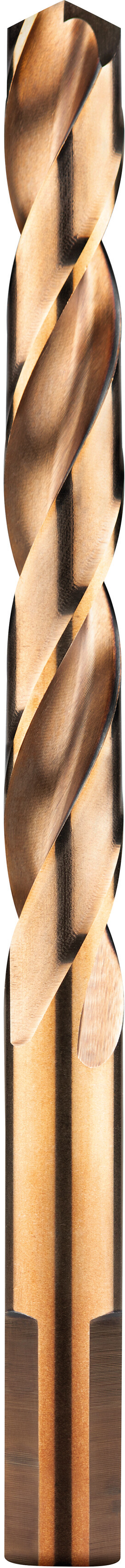 HSS Cobalt Spiralbohrer,
3-Flächenschaft, kurz,
DIN 338 RN