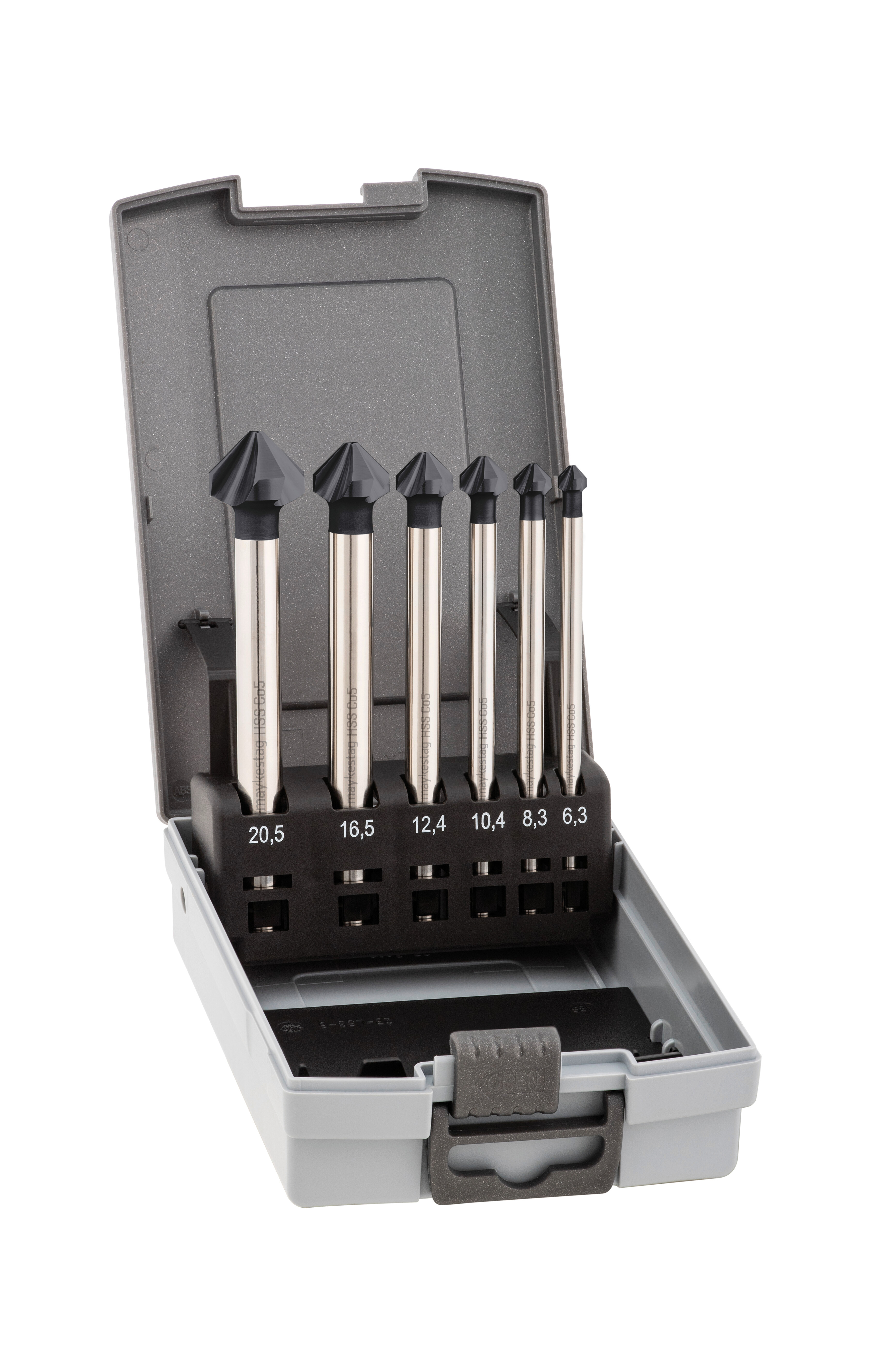 Set 6 tlg. K-SENK. L Ung.teil.90° 6,3-20,5 ALUNIT