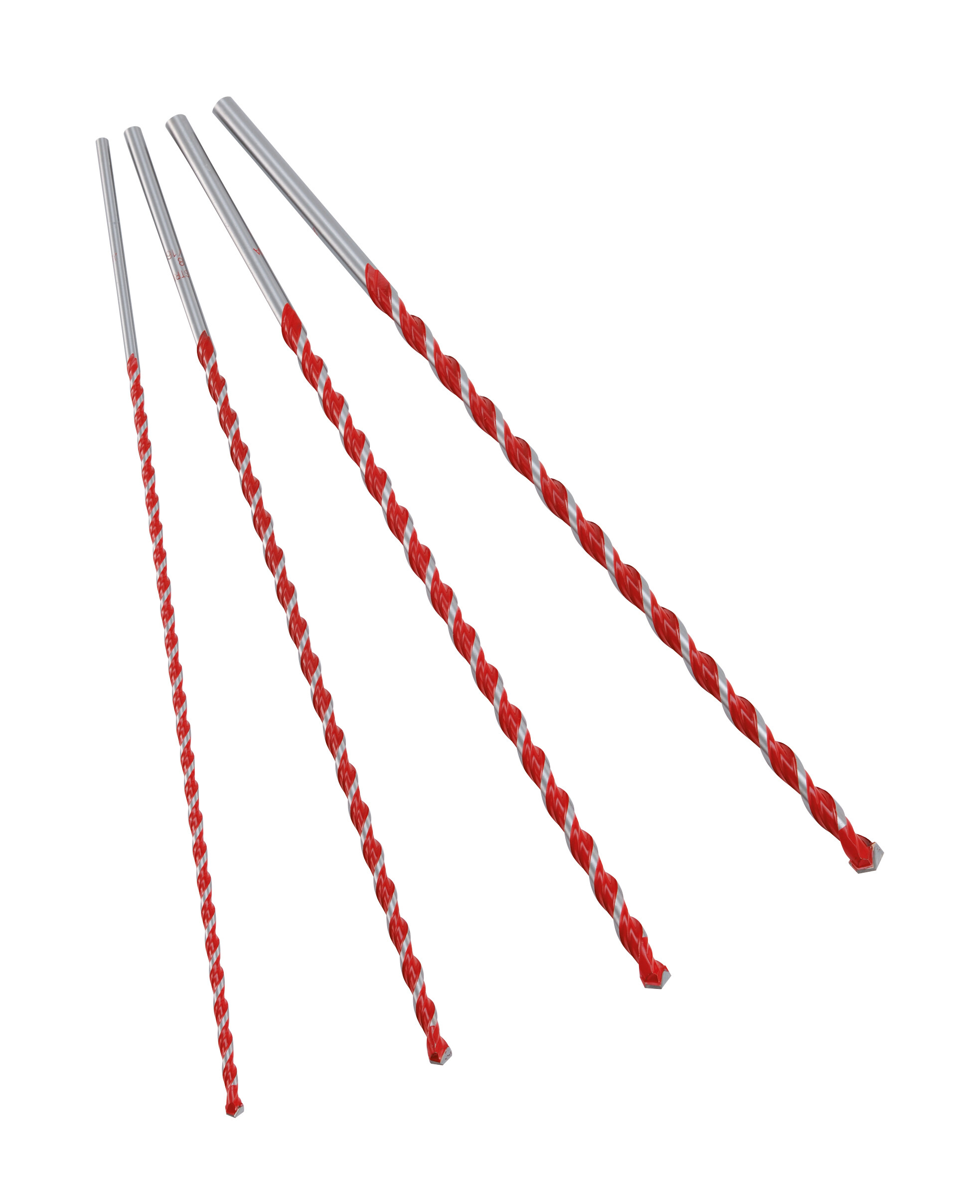 Profi Multicut, Hartmetall-Mehrzweckbohrer, zylindrischer Schaft, lang - SET