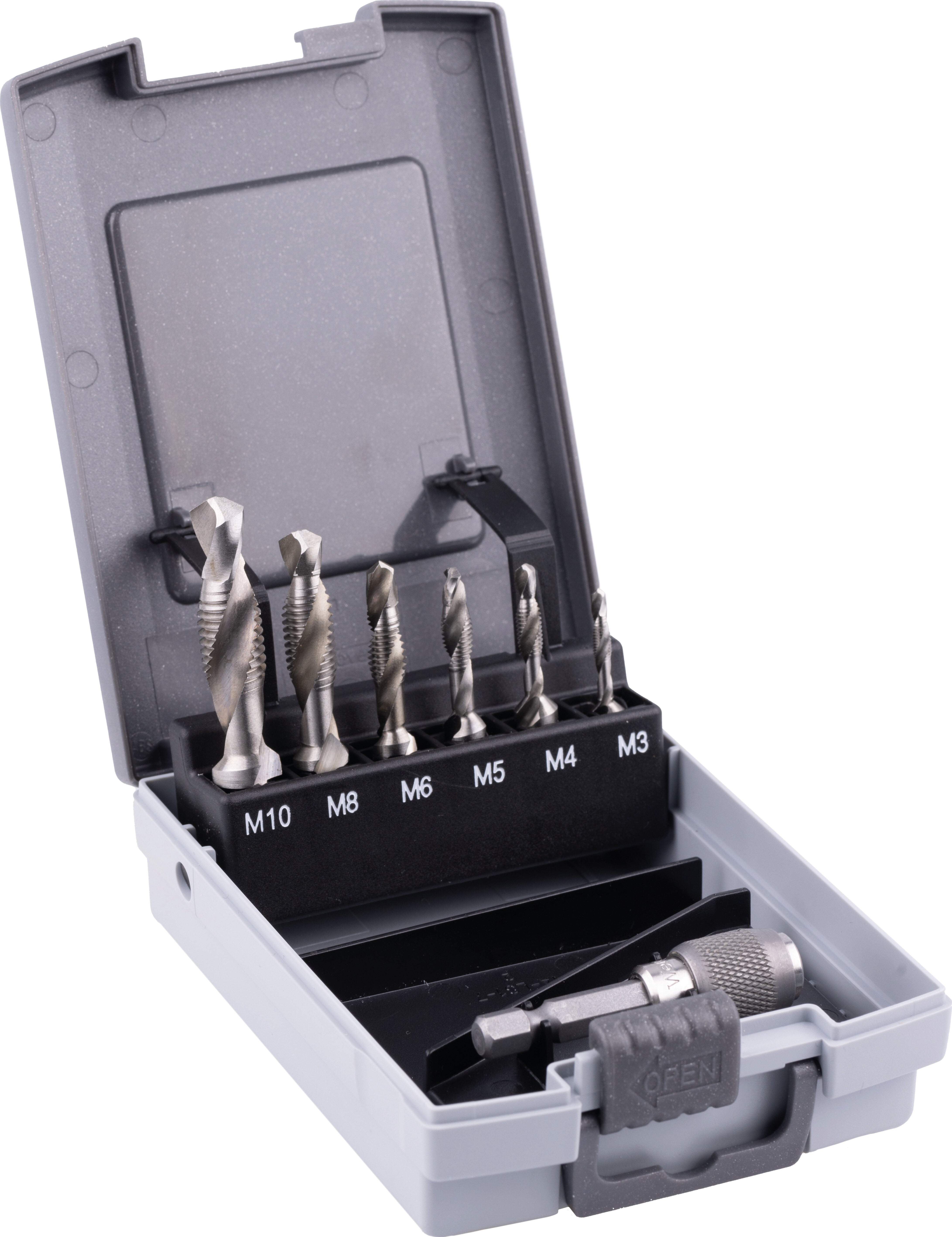 Kombi GB Bit Set 7-tlg. M3-M10+WERA Bithalter