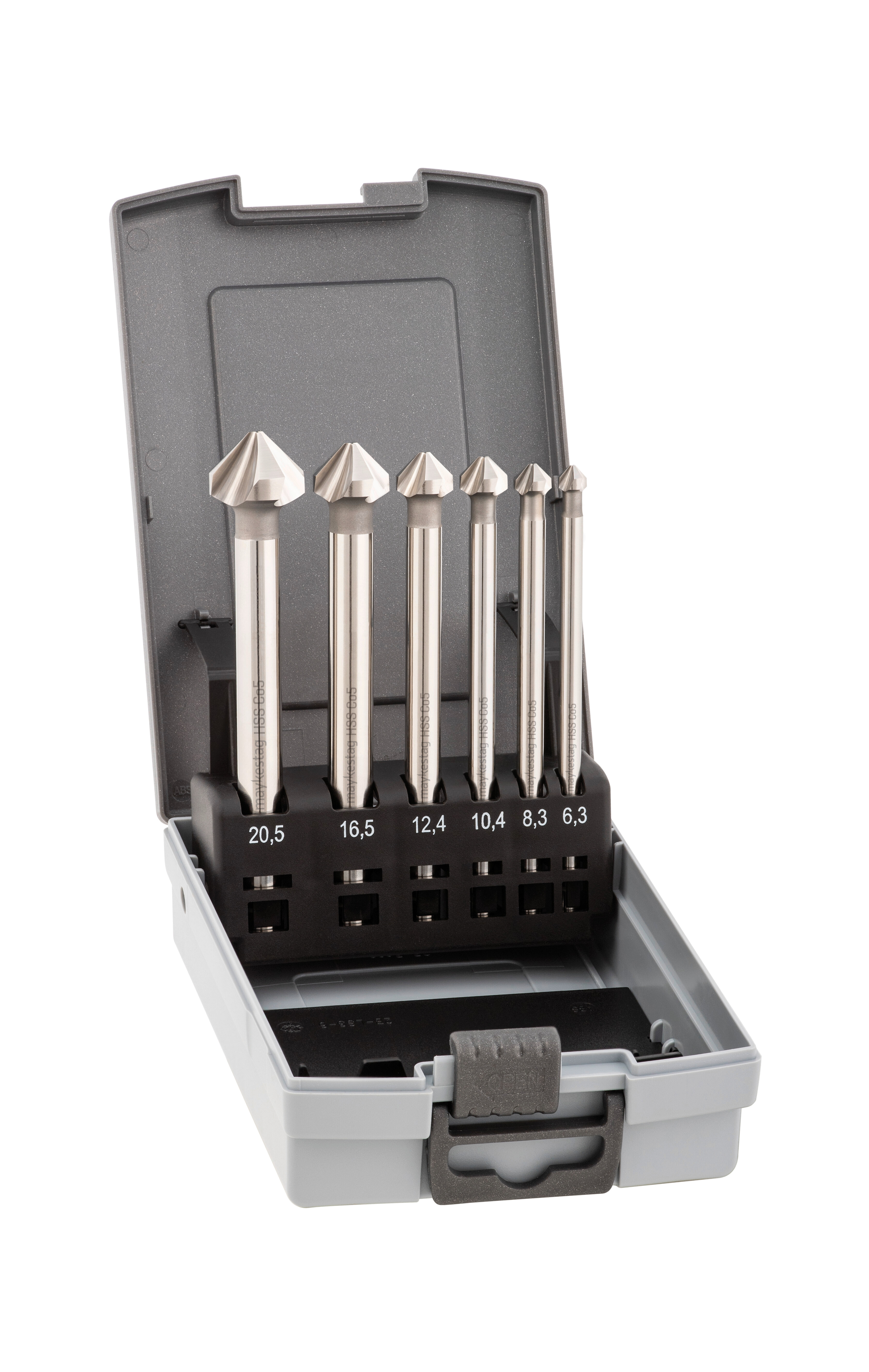 Set 6 tlg. K-SENK. L Ung.teil.90° 6,3-20,5