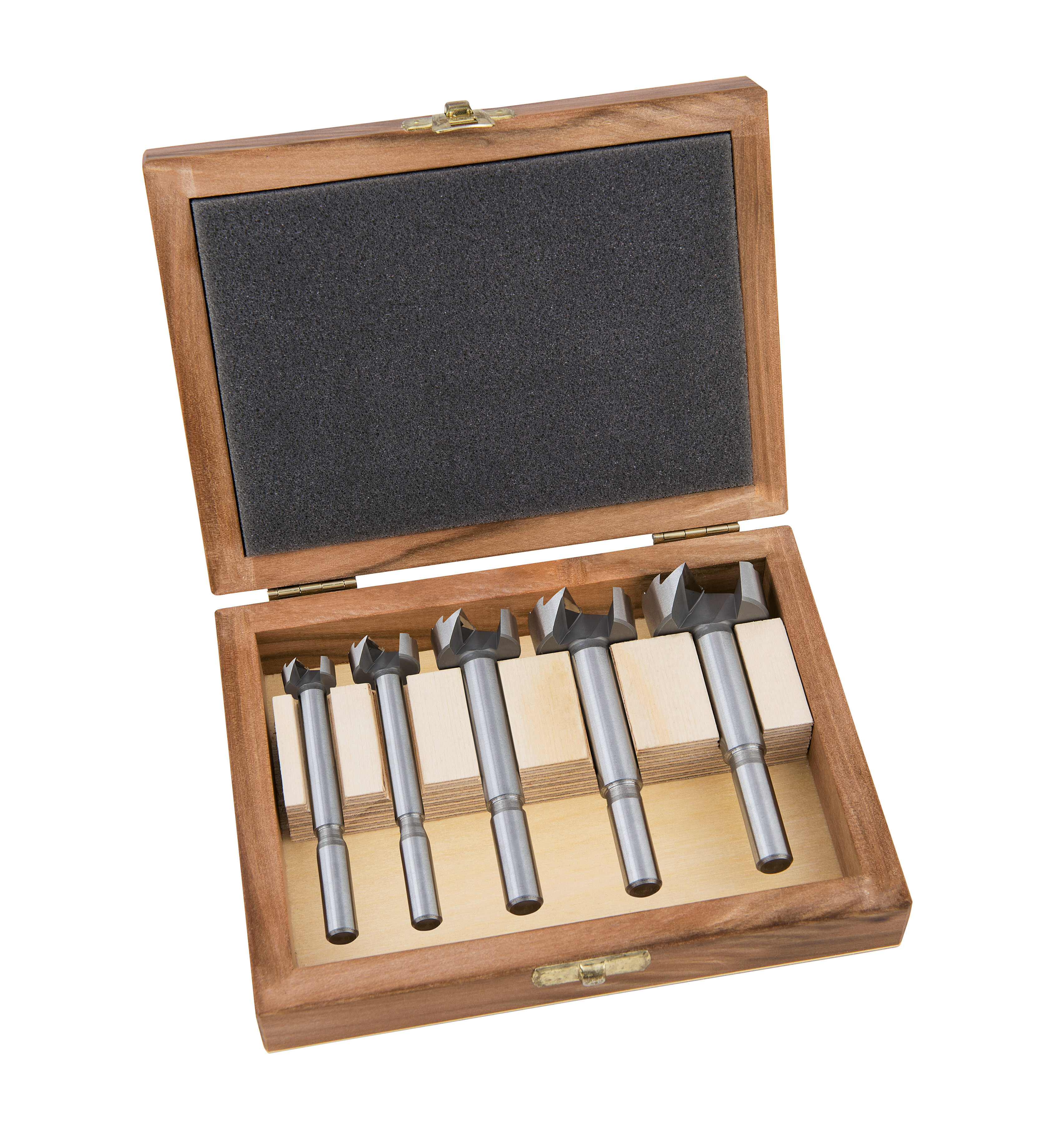 Sharp Shark, Maschinen-Forstnerbohrer mit 3-Flächenschaft, SET